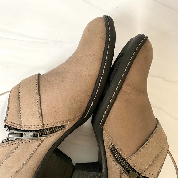 BORN Zowy Leather Ankle Booties Size 7 - Picture 7 of 11